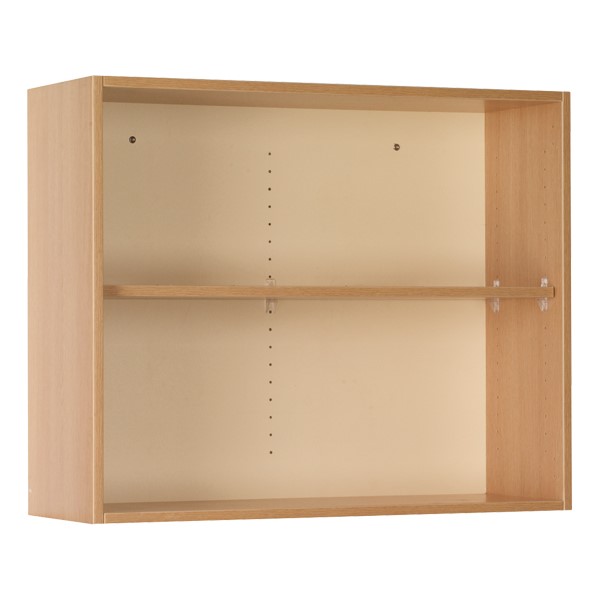 Science Wall-Mount Upper Cabinet w/ Open Shelf (36" W x 14" D x 30" H)